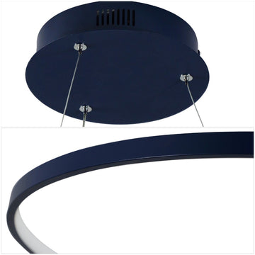 Brice Modern Contemporary Iron Integrated LED Pendant